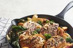 Fennel-Rubbed Pork Chops with Apple, Kale, and Sweet Potato