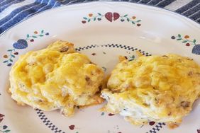 Sausage Egg and Cheese Breakfast Cookies