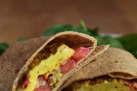 breakfast burrito with egg